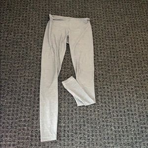 Lululemon full length light grey leggings
